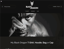 Tablet Screenshot of myblackdragon.com